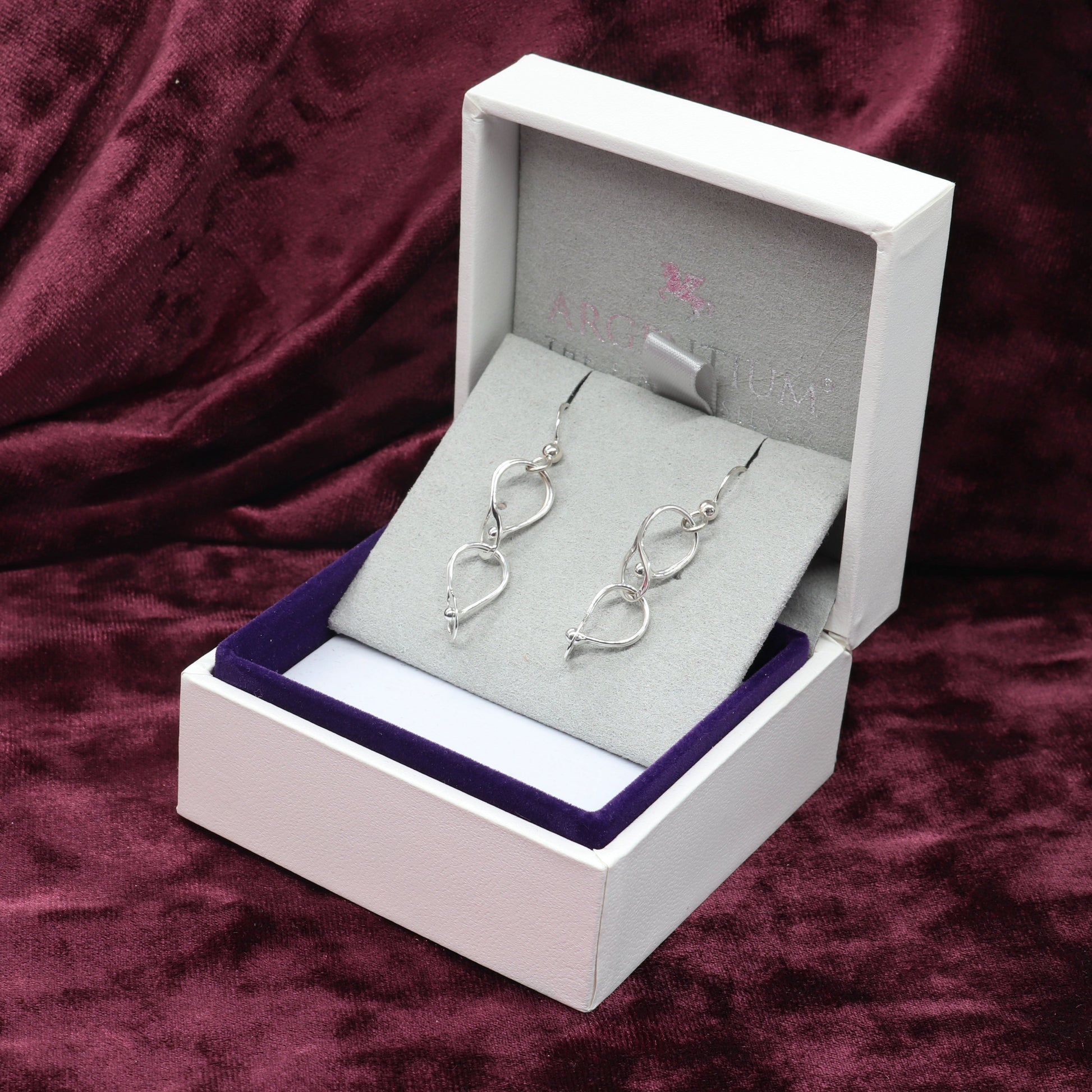 Handcrafted from premium sterling 940 Argentium® silver, these earrings are not only stunning but also durable, lightweight, and incredibly comfortable to wear. The Argentium® Silver ear wires, add a touch of elegance, ensure a comfortable and secure fit and are hypoallergenic.  Ready to gift in a stylish box.