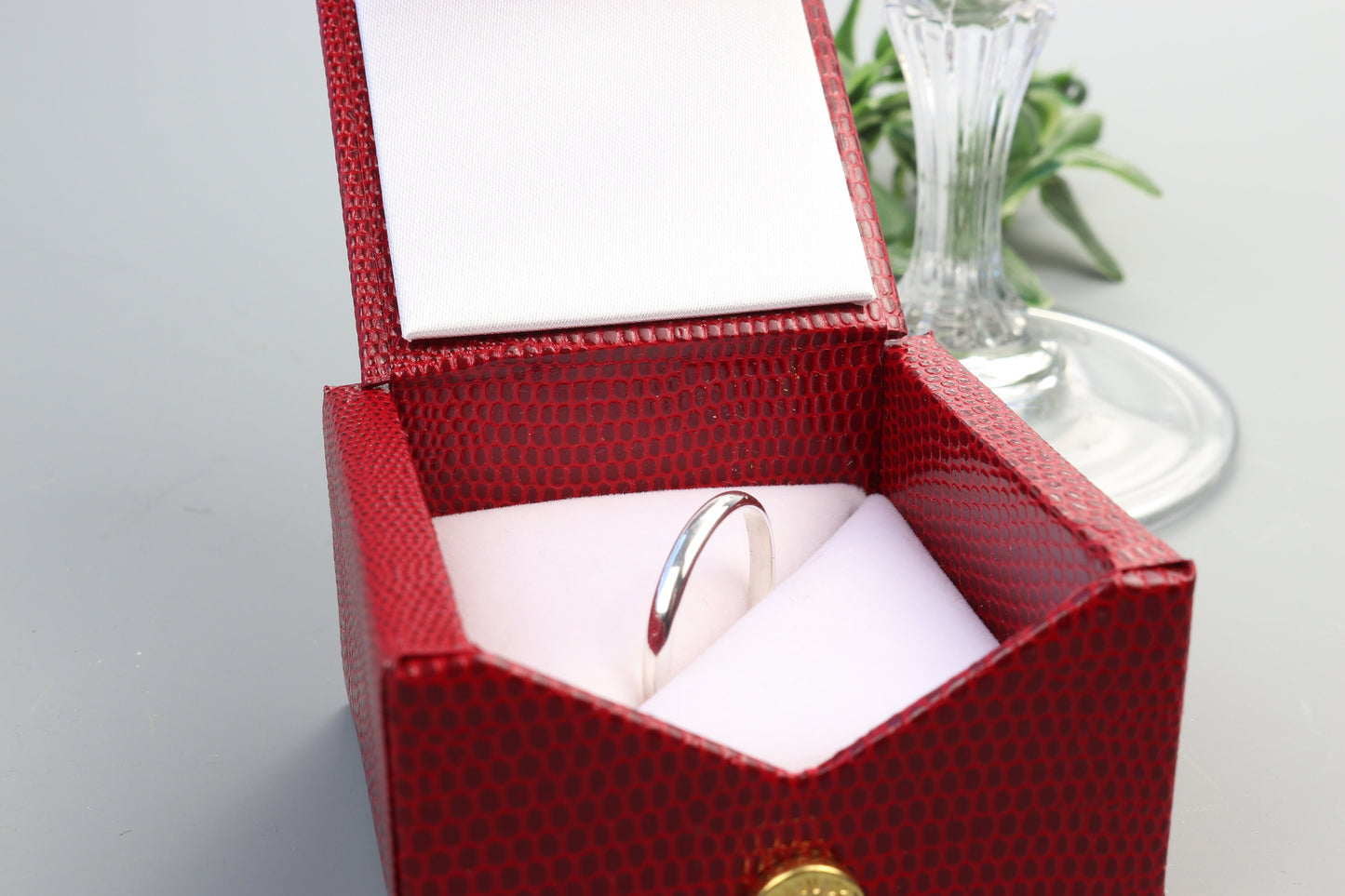 Handmade Silver Ring – Sizes 7.75 & 11.5 in Two Gauges
