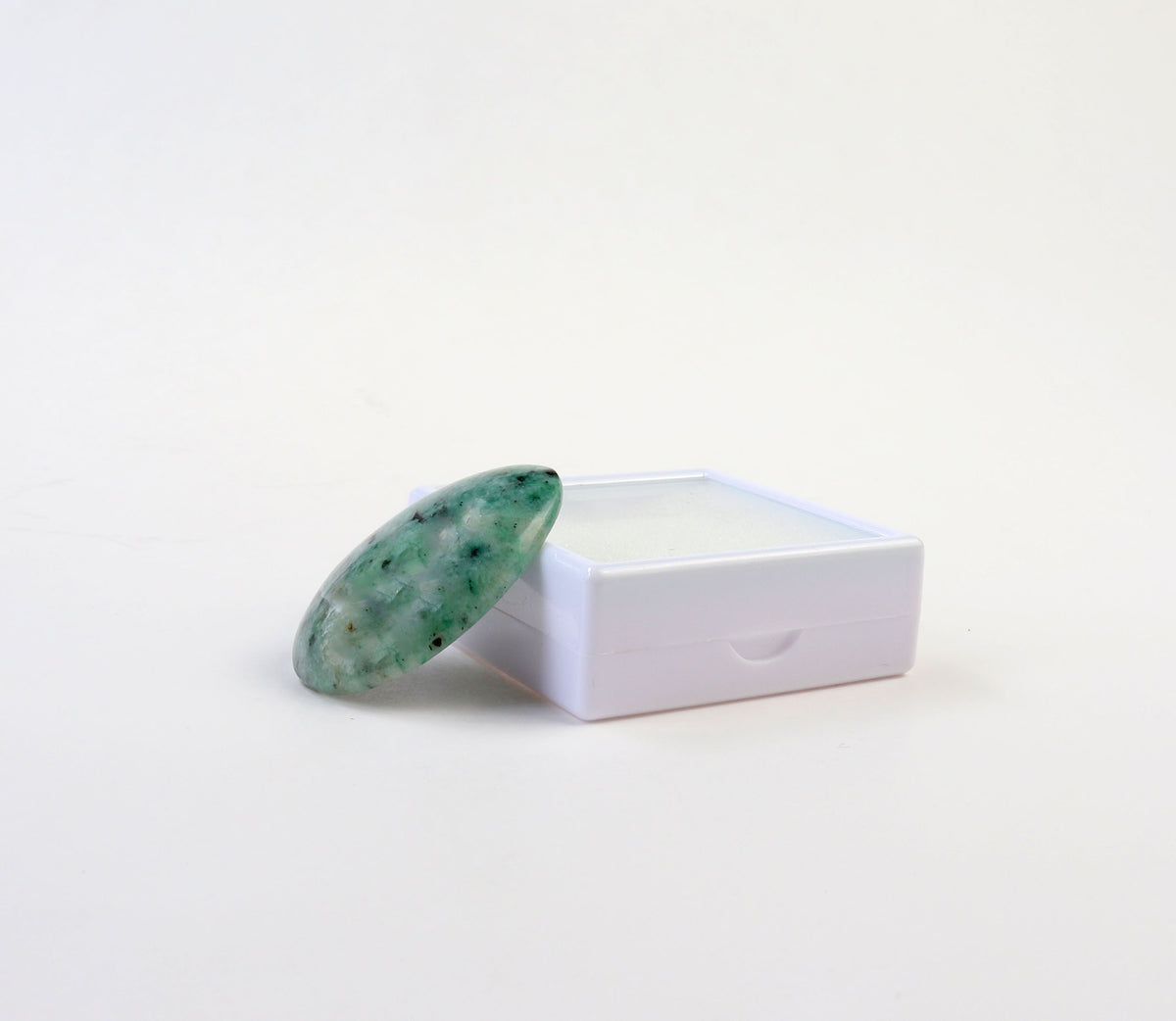 African Turquoise Jasper Teardrop Cabochon – Hand-Cut
