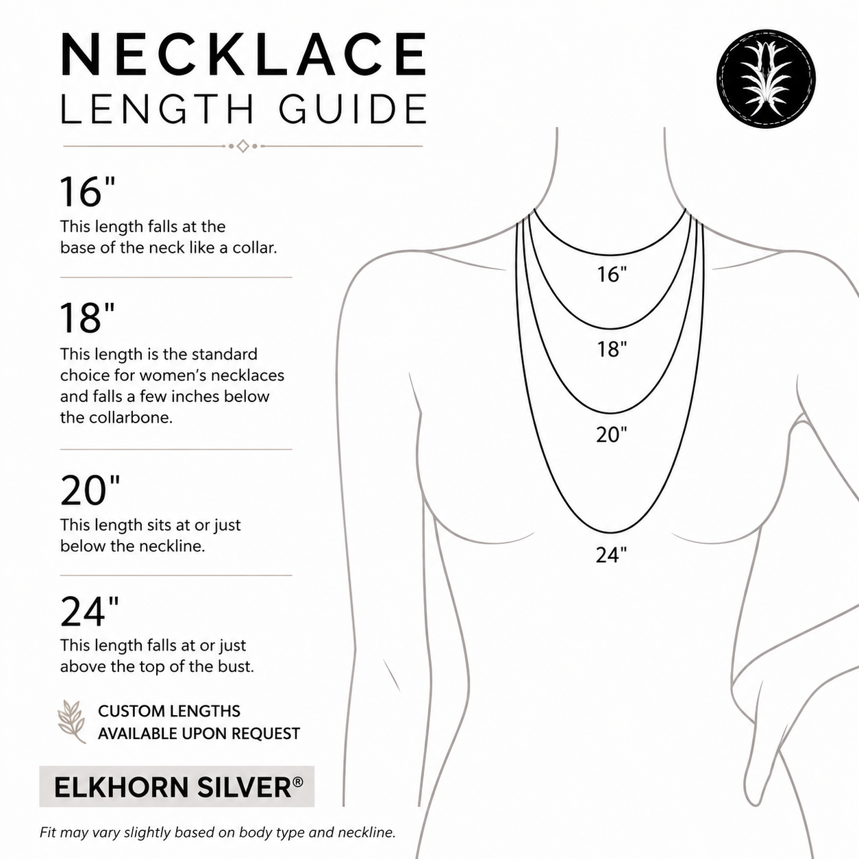 Open Circle Pendant Necklace in Argentium® Silver