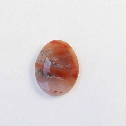 Sold - Arizona Petrified Wood Cabochon - Unique Oval Shape for DIY Jewelry, 28mm